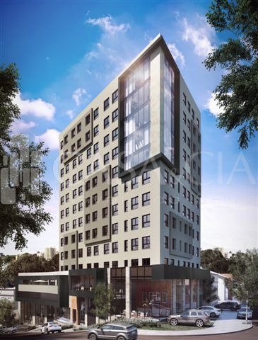 Apartamentos - 1 Dorm.<br />Rio Branco<br />Caxias do Sul<br /><br />APARTAMENTOS TIPO STÚDIO LOCALIZADOS EM SÃO PELEGRINO - PRÓXIMO À ESTAÇÃO FÉRREA E SHOPPING SAN PELEGRINO, POSSUEM 01 DORMITÓRIO INTEGRADO COM O ESTAR/JANTAR E COZINHA, BANHEIRO SOCIAL, PISO LAMINADO E PORCELANATO, ESPERAS P/ SPLIT COM LAJES TÉCNICAS PARA OS CONDENSADORES, ISOLAMENTO ACÚSTICO ENTRE OS PISOS, GÁS CENTRAL, HIDRÔMETROS INDIVIDUAIS, ESPERA P/ ÁGUA QUENTE E 01 VAGA DE GARAGEM. INFRAESTRUTURA: 02 ELEVADORES, HALL DE ENTRADA E SALÃO DE FESTAS MOBILIADOS E DECORADOS, FITNESS EQUIPADO. 0-0